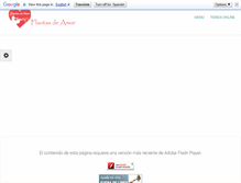 Tablet Screenshot of flautasdeamor.com